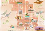 Map Of Palm Desert California Map Of the Best Los Angeles Instagram Spots Palm Springs Palm