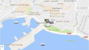 Map Of Palma De Mallorca Spain Sehenswurdigkeiten In Palma De Mallorca