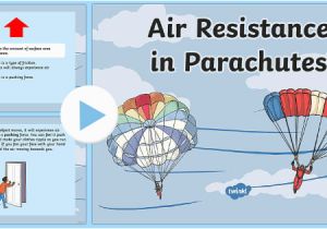 Map Of Parachute Colorado Air Resistance and Parachutes Experiment Task Setter Powerpoint Air