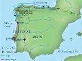 Map Of Paradores In northern Spain Sailing the Coast Of Iberia Smithsonian Journeys