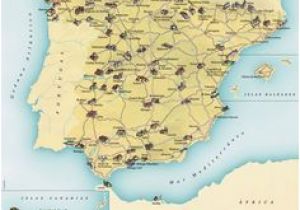 Map Of Paradores In Spain 16 Best Geography and History Images In 2017 American