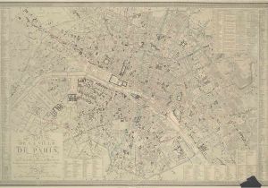 Map Of Paris France and Surrounding areas Contemporary and Historical Maps Of Paris France