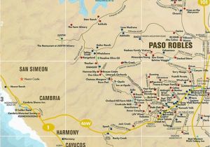 Map Of Paso Robles California Map Of Paso Robles California Massivegroove Com