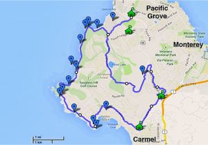 Map Of Pebble Beach California 17 Mile Drive Must Do Stops and Proven Tips