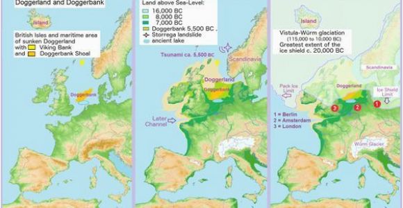 Map Of Peninsulas In Europe until the Middle Pleistocene Britain Was A Peninsula Off