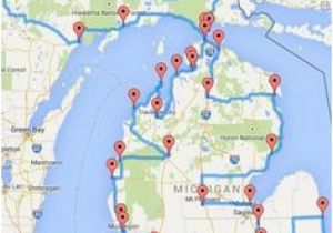 Map Of Pentwater Michigan Map Of Eastern Upper Peninsula Of Michigan Trips In 2019 Upper
