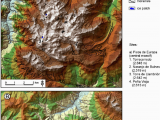 Map Of Picos De Europa Spain Location Of Moraine Landforms A Picos De Europa Cantral