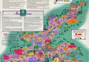 Map Of Pigeon forge Tennessee Dollywood 1994 theme Park Maps theme Park Map Park Map
