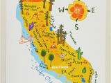 Map Of Pleasanton California California Illustrated Map 8×10 20 00 Via Etsy Hellonicoco