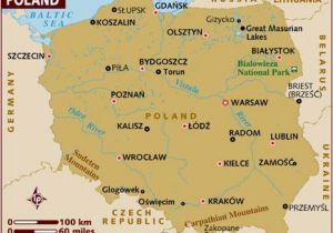 Map Of Poland In Europe Map Of Poland