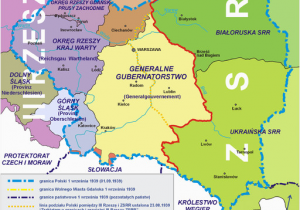 Map Of Poland Ohio Polish areas Annexed by Nazi Germany Wikiwand