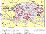 Map Of Pompeii In Italy Map Of Pompei Pompeji Und Heraklium Pompeji Antike Und Italien