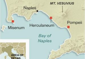 Map Of Pompeii In Italy the Fall and Rise and Fall Of Pompeii History Smithsonian