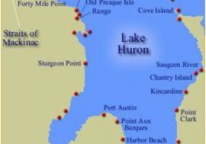 Map Of Port Austin Michigan 323 Best Lake Huron Images Lake Huron Light House Great Lakes