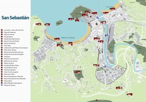 Map Of Port Of Spain Streets Large San Sebastian Maps for Free Download and Print High