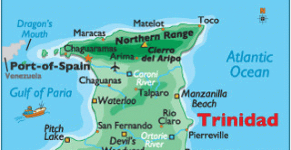 Map Of Port Of Spain Trinidad Trinidad and tobago Steemit Blog Posts Trinidad Map tobago Map