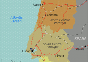 Map Of Portugal and France Portugal Wikitravel