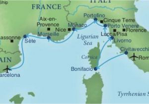 Map Of Portugal and Spain and France Map Of Spain France and Italy Cruising the Rivieras Of Italy France