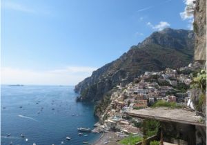 Map Of Positano Italy View From the Adam Eve Restaurant Positano Amalfi Coast