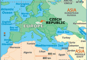 Map Of Prague In Europe Eu Countries Map Luxury Czech Republic Map Geography Of