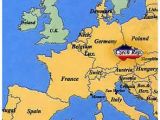 Map Of Prague In Europe Prague Map Europe