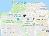 Map Of Private Colleges In California University Of San Francisco