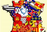 Map Of Provinces In France French Regions Flag Map by Heersander Heritage France