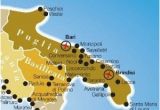 Map Of Puglia Italy Pinterest