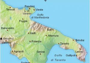 Map Of Puglia Italy Region Maps and Places to See In Puglia