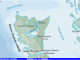 Map Of Queen Charlotte islands Canada Cfs Masset