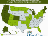 Map Of Recreational Dispensaries In Colorado 33 Legal Medical Marijuana States and Dc Medical Marijuana