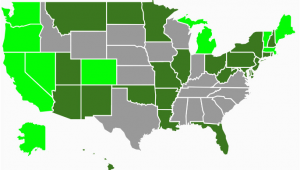 Map Of Recreational Dispensaries In Colorado State Marijuana Laws In 2018 Map