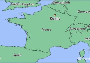 Map Of Reims France Reims France Map