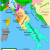 Map Of Renaissance Italy 1494 Italian War Of 1494 1498 Wikipedia