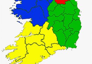 Map Of Republic Of Ireland Showing Counties Counties Of the Republic Of Ireland