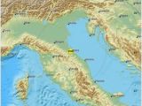 Map Of Rimini Italy Earthquake Magnitude 4 2 northern Italy 2018 November 18 12