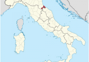 Map Of Rimini Italy Province Of Rimini Wikipedia