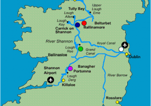 Map Of River Shannon Ireland Virtual Vacation 8 Ireland Boardgamegeek