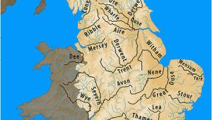 Map Of Rivers In England Longest Rivers Of the United Kingdom Revolvy