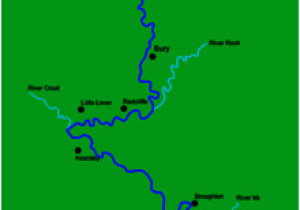 Map Of Rivers In England River Irwell Wikipedia