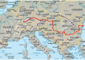 Map Of Rivers In Europe Danube Wikipedia