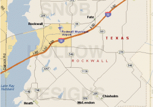Map Of Rockwall Texas Rockwall County Texas Color Map