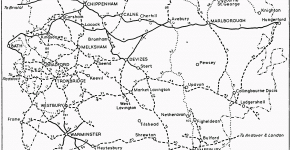 Map Of Roman Roads In England Roads British History Online