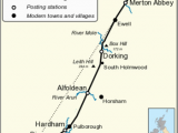 Map Of Roman Roads In England Stane Street Chichester Wikipedia