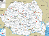 Map Of Romania In Europe Map Of Romania Map Of Romania and Romania Details Maps