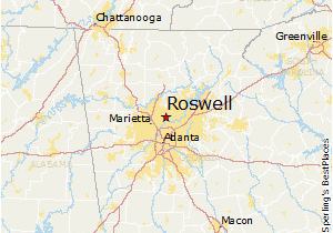 Map Of Roswell Georgia Roswell Map Www Bilderbeste Com