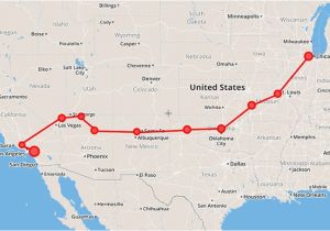 Map Of Route 66 From Chicago to California Map Route 66 Map Drove It Many Times as A Child Tulsa
