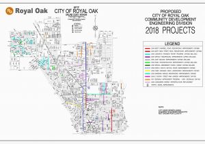 Map Of Royal Oak Michigan Royal Oak