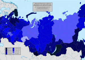 Map Of Russia and Canada Map Of Russian Patriotism by Anatoly Karlin the Unz Review