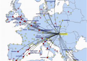 Map Of Ryanair Airports In France Ryanair World Airline News